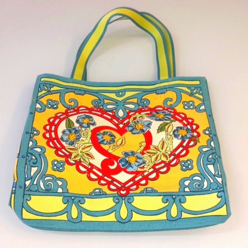 Brighton "A Winter's Love" Canvas Tote